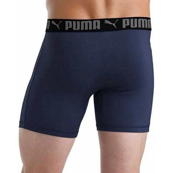 PUMA 5PK Performance Boxer Briefs Multicolor MED 32-34 Waist NWT - Picture 4 of 12